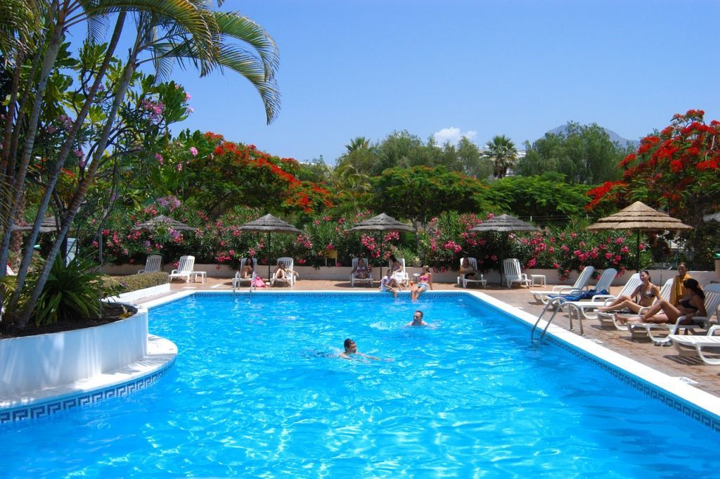 Apartamento Hacienda Del Sol (Adults Only) Playa de las Américas Exterior foto
